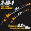 MoJoTools 2-in-1 Cordless Mini Chainsaw & Pole Saw – 15FT
