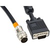 C2G Legrand RapidRun VGA Flying Lead, Multi-Format Flying Lead, Black