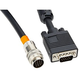 C2G Legrand RapidRun VGA Flying Lead, Multi-Format Flying Lead, Black Audio Video Cables, 1.5 Foot In-Wall Cable, 1 Count, C2G 60081