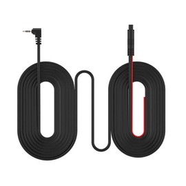 PELSEE 33 Feet Rear Camera Extension Cable, 2.5mm to 4-Pin Dash Cam Rearview Backup Camera Extension Cord