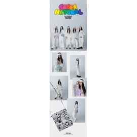 NewJeans Supernatural NJ X MURAKAMI Japan Double Single Album with Tracking Sealed New Jeans (Cross Bag Minji Version)