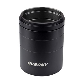SVBONY SV119 Astronomical Telescope Extension Tube Set 5mm 10mm 15mm 30mm M48x0.75 Extension Tube Kit for Camera and Eyepiece Camera Adapter Astronomical Telescope Accessories