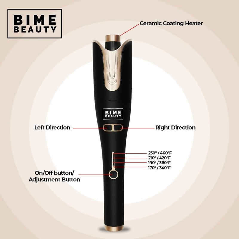 Bime Beauty Curl Me Perfection Automatic Hair Curler | Automatic