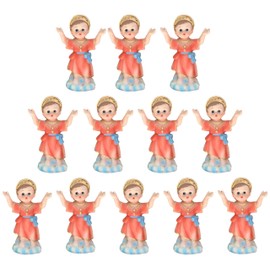 >Divino Nino Jesus 3.5" Tall Statue Divine Child (Colombia) Lot of 12pz