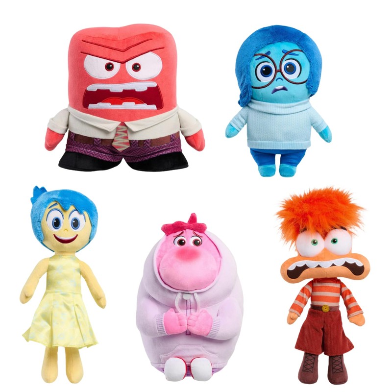 Just Play For Inside Out 2 Large Plush Characters |