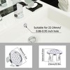 6 Pack Sink Overflow Ring Bathroom Sink Overflow Trim Ring
