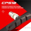 Clarks Cycle Systems MTB/Hybrid Threaded V-Brake Brake Pads, Two Pairs,