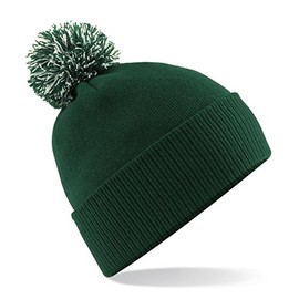 Snowstar Duo Beanie Bottle green/Off White