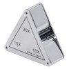 3 Lens Loupe Pocket Foldable Jewelers 10X 15X 20X Jewelry