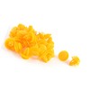 Motoforti Universal Car Door Trim Panel Rivets,9mm Hole Dia,Plastic,Yellow,30Pcs