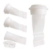 HLZC Drain Backflow Preventer, One Way Valve, Adjustable Silicone Sink