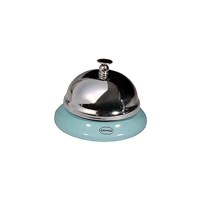 Capventure Desk Bell BL, Metal, Blue, 9 x 9 x
