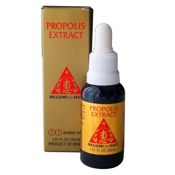 Green Propolis Discoverer Made _ Blessed Bee Propolis Undiluted Solution (1 x 1.0 fl oz (30 ml) Bottle, Propolis, Undiluted Solution, Made in Brazil, High Concentration Extract
