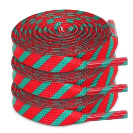 Qayacir Christmas Shoe Laces for Sneakers,Shoelaces Stocking Stuffers for Adults Men Him Women Teens,Christmas Decorations