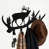 Zckjnoi Elk Antler Key Holder Wall Mount – Rustic Key