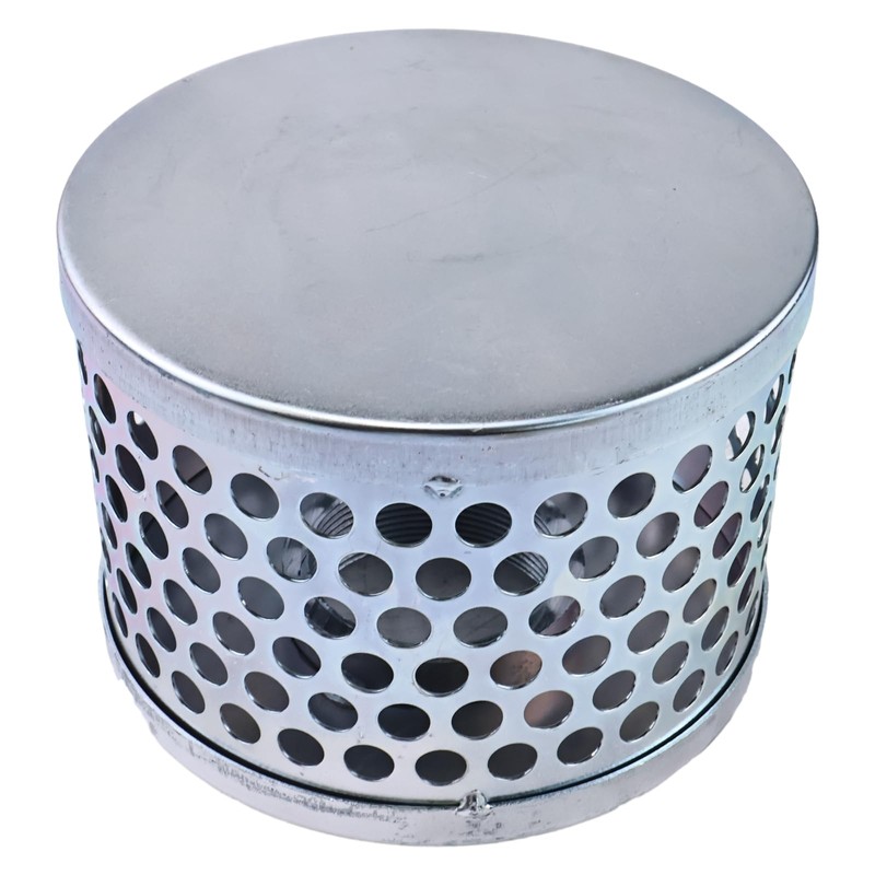 NETYANPI 2 Inch NPT Thread Round Hole Suction Strainer Filter
