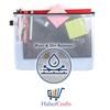 Mini Tuff Bag Zip Wallet Clear Plastic Wallets Zipped Pouch