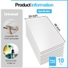 Art3d 10-Pack Smooth Drop Ceiling Tile 2ft x 4ft -