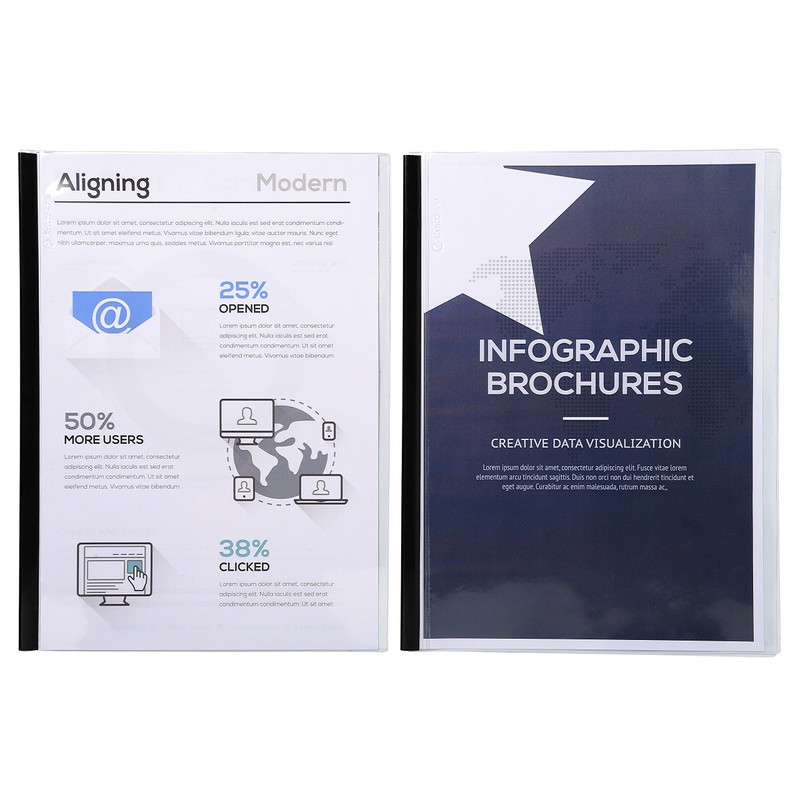 Exacompta - Ref 42742E - Presentation Covers for Slide Binders