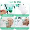 ANSNF High Flow Oxygen Mask for Adult, Non-Rebreather with Reservoir