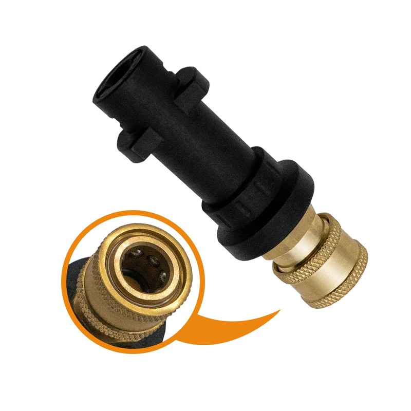 Fai Top Pressure Washer Gun Adapter with 1/4" Brass Female