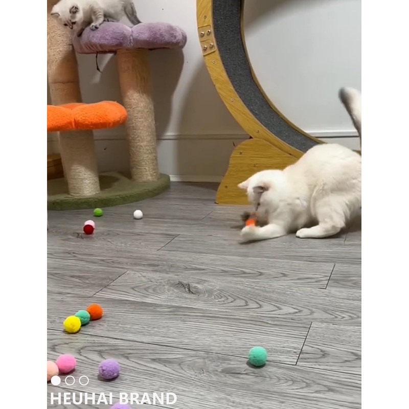 HEUHAI 15-Piece Cat Toy Set for Kittens and Indoor Cats