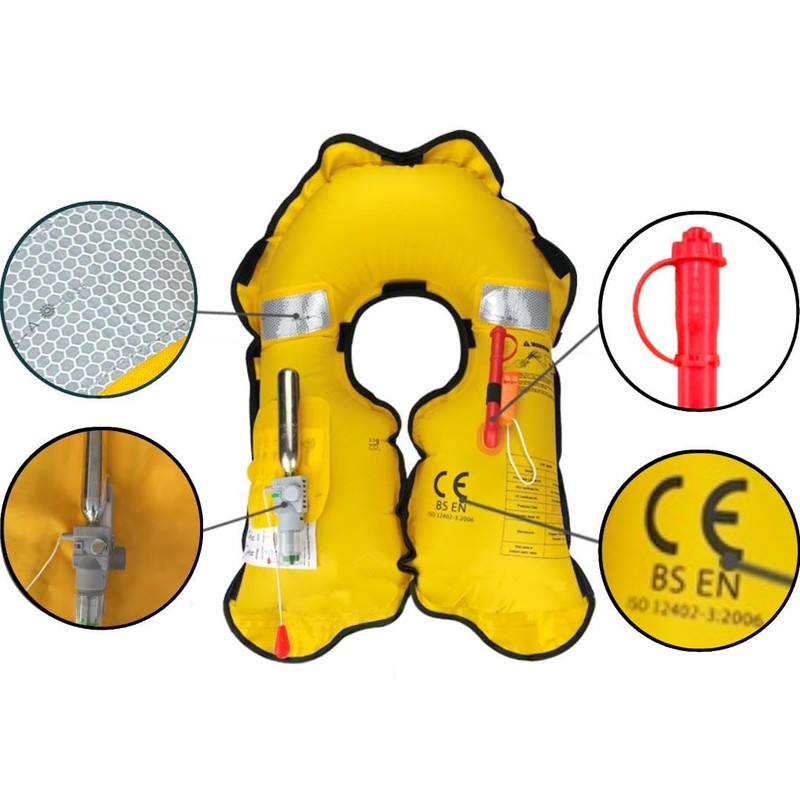 Automatic Inflatable Life Jacket | Low Profile PFD for Adults