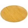 Captain Stag UP-2535 Bamboo Tableware for Barbecues, Round Plate, Diameter