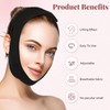 Reusable V-Line Mask, Chin Strap For Sleeping【Lifting Effect】【Adjustable】【Easy To Use】,