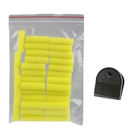 HeOTER Cylinder Table Tennis Glues Brush for Water-Base Glues Sponge Wipe Table Tennis Racket Sponge Wipe Brush Set
