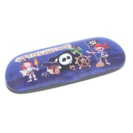Duggert GmbH Glasses Case for Children Pirate Friends - 19 Inches, blue