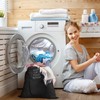 2 Pcs Travel Laundry Bag Washable Dirty Clothes Bag with
