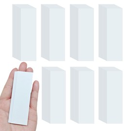 Acoeitl 100 Pcs Perfume Tester Strips Bright White Fragrance Blotter Test Strips Paper Cologne Tester Strips Disposable Scent Testing Cards for Essential Oils Sampling (3.94x1.2 Inches)