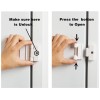 Jola'S House 1 Pack Refrigerator Door Locks Double Button Adhesive