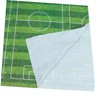 Hohopeti 2pcs Football Party Tablecloth Reusable Table Cover Grass Print