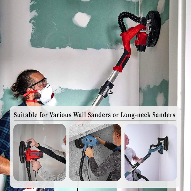 ALPXUXP Sandpaper 225 mm Velcro 60 Grit 8 Hole Sanding