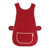 LINEN CLOSET Womens Tabards with Pockets for Men Ladies Cleaning