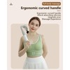HELPHIER Massage Gun with Extended Handle, Upgraded U-Shaped Back Massager,