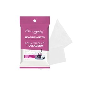 Toallitas desmaquillantes By Apple (Agua micelar + colágeno) 30 piezas