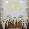 Blessing On Your Confirmation Banner - Confirmation Decorations, Dove Confirmation