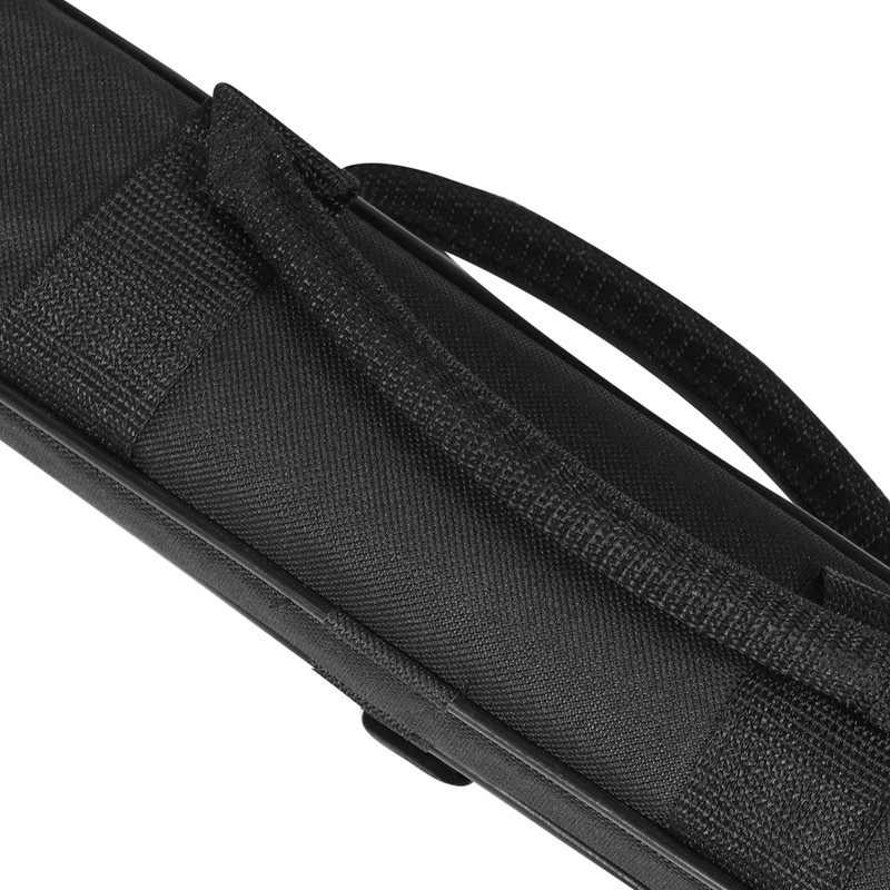 SUPVOX Linen Organizer Flute Case Cover Black Cloth Carrying Case