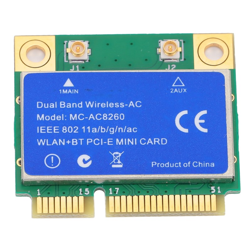 MINI PCIE Card 1200M Dual Band 2.4GHz/5GHz Wireless Network Card