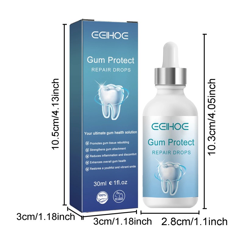 Oral Care Drops for Fresh Breath – Gentle Mouth Rinse
