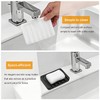 Self Draining Soap Dish, Ceramic Soap Holder for Shower, Vonpri