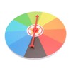 Kisangel Fortune Rotating Prize Wheel Wall Mounted Game Props for