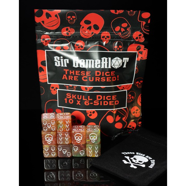These Dice are Cursed - D6 Skulls Edition | Sir