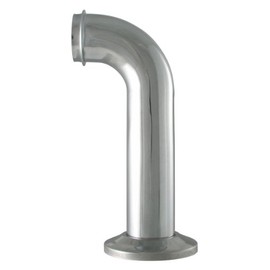 LDR Industries 505 6071 Wall Bend P-Type Kitchen, 1-1/2", Chrome Plated Brass