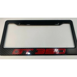 Unbranded Ford Mustang GT350 Hydro Carbon Fiber License Plate Frame. Color Choice