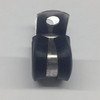 PK2101 UMPCO Cushioned Loop Clamps 3/8in with 3/16in Hole, Stainless