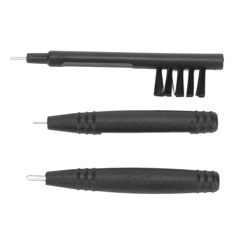 Hearing Aids Cleaning Tools U Screwdriver 5 Hole Brush Portable